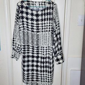 H&M Richard Allen signature short dress size 14